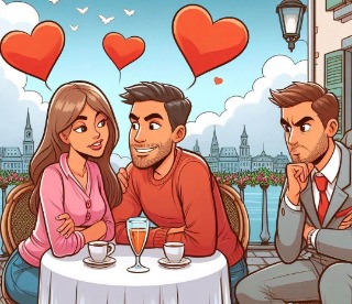 De onzichtbare aanwezigheid van een ex bij het daten
