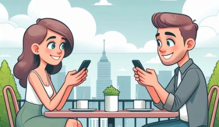 Daten met de KIK Messenger