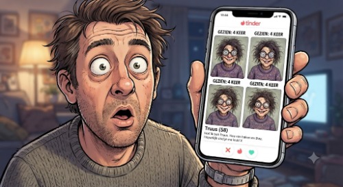 Waarom zie ik altijd dezelfde profielen in Tinder?